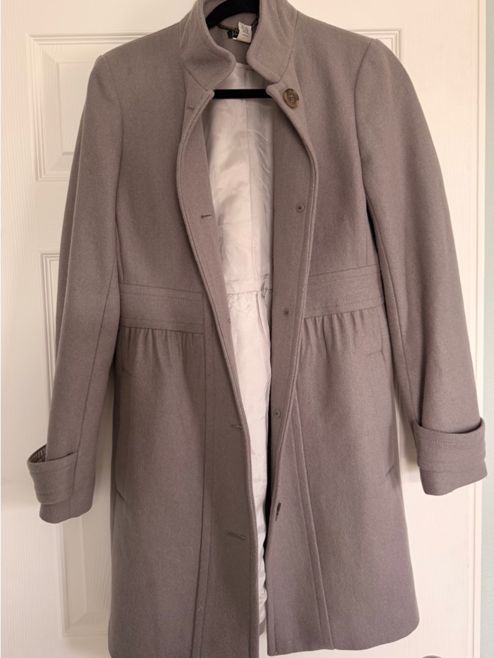J. Crew Women's Trench Coat in Light Taupe